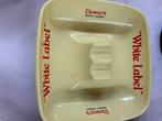 Vintage Dewar's White Label Asbak, Ophalen of Verzenden, Gebruikt, Asbak