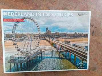 Nederland Puzzel - Scheveningen 1000 Stukjes - Nieuw beschikbaar voor biedingen