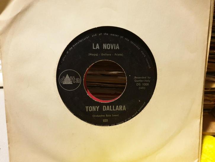 Tony Dallara - La Novia (f8), Cd's en Dvd's, Vinyl Singles, Ophalen of Verzenden