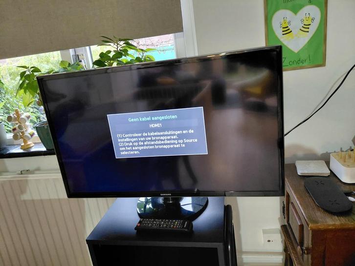 Samsung 32 inch TV - Zwart, Audio, Tv en Foto, Televisies, Gebruikt, LCD, 80 tot 100 cm, Full HD (1080p), Samsung, 50 Hz, Ophalen