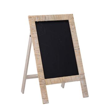 Kinder Schoolbord Krijtbord Rattan Bloomingville beschikbaar voor biedingen