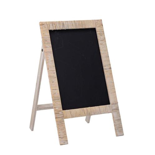 Kinder Schoolbord Krijtbord Rattan Bloomingville, Diversen, Schoolborden, Nieuw, Krijtbord, Ophalen of Verzenden