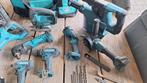 9 Delige Makita 18v Accu Gereedschap set Combi combo set, Zo goed als nieuw, Ophalen