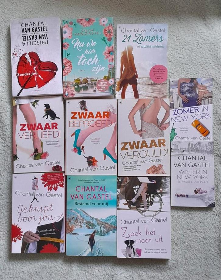 Chantal van Gastel Boeken Collectie, Boeken, Chicklit, Gelezen, Ophalen of Verzenden