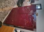 Bordeaux rode kast, Huis en Inrichting, Ophalen, Overige materialen, Gebruikt, 100 tot 150 cm