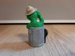 Sesamstraat Oscar poppetje met stinkdier 9 cm, Verzamelen, Poppetjes en Figuurtjes, Ophalen of Verzenden