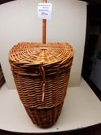 ROTAN  BOODSCHAPPENKAR, Huis en Inrichting, Ophalen, Gebruikt, Rond, Riet
