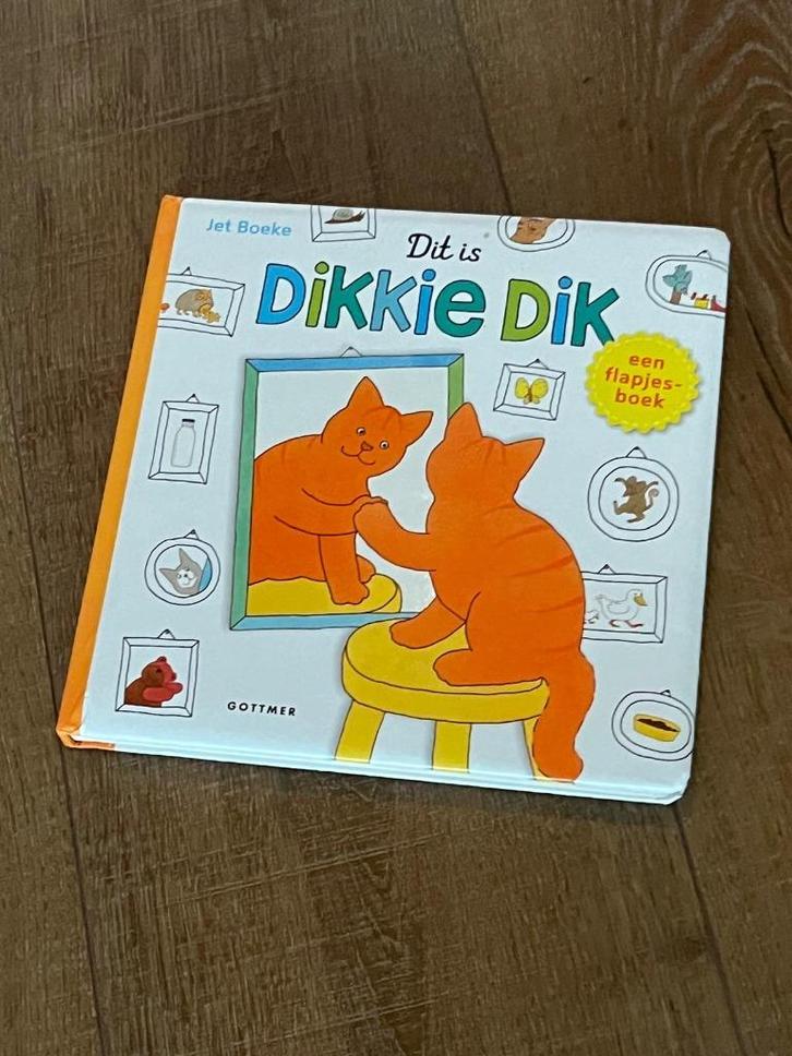 Dit is Dikkie Dik, Boeken, Kinderboeken | Baby's en Peuters, Gelezen, 2 tot 3 jaar, Uitklap-, Voel- of Ontdekboek, Ophalen