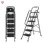 5-staps Werktrap - Leuning en Antislip, Veilig en Stevig, Niet ingevuld, Verzenden, Niet ingevuld, Niet ingevuld