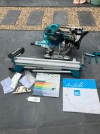 Makita afkortverstekzaag + onderstel, Doe-het-zelf en Verbouw, Gereedschap | Zaagmachines, Ophalen, Gebruikt, Makita bosch dewalt festool