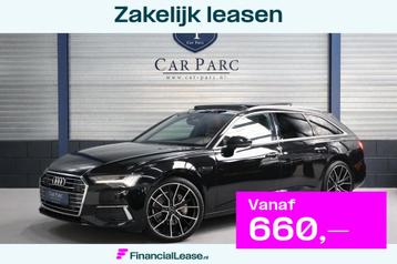 Audi A6 AVANT 45 TFSI quattro S-line LED/VIRTUAL/PANO/LEER+S beschikbaar voor biedingen