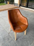 6 stoelen (4 x bruin, 2 x groen)., Huis en Inrichting, Stoelen, Ophalen, Gebruikt, Vijf, Zes of meer stoelen