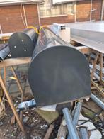 Gebruikt elektrisch antraciet rolluik 171 x 200, Doe-het-zelf en Verbouw, Rolluiken, Ophalen, 200 cm of meer, 200 cm of meer