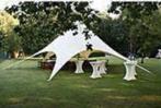 Profi Starflex-Shelter /Stertent / Starshade 10x10m Wit, Ophalen of Verzenden, Nieuw, Stertent