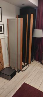 Magnepan 3.6 met Mey stands, Zo goed als nieuw, 120 watt of meer, Front, Rear of Stereo speakers, Ophalen