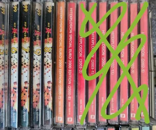 Hitexplosion cd's en andere, Cd's en Dvd's, Cd's | Overige Cd's, Gebruikt, Ophalen