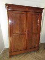 Antieke mahonie kast linnenkast biedermeier meidenkast, Ophalen