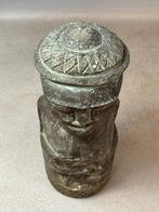 250316 Antiek Afrikaans Yombe begrafenis sculpture uit Kongo, Antiek en Kunst, Ophalen of Verzenden
