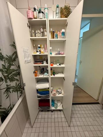 IKEA ENHET Hoge Badkamerkast met Spiegeldeur