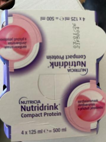 Nutriacia nutridrink compact protein 48 stuks beschikbaar voor biedingen