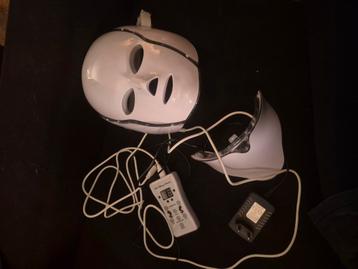LED gezichtsmaskers 1x gebruikt. Ook voor je nek beschikbaar voor biedingen