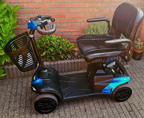 Opvouwbare Scootmobiel colibri Invacar 4w met nieuwe accu.s, Diversen, Brommobielen en Scootmobielen, Zo goed als nieuw, Invacare