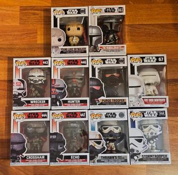 Funko Pop collectie beschikbaar voor biedingen