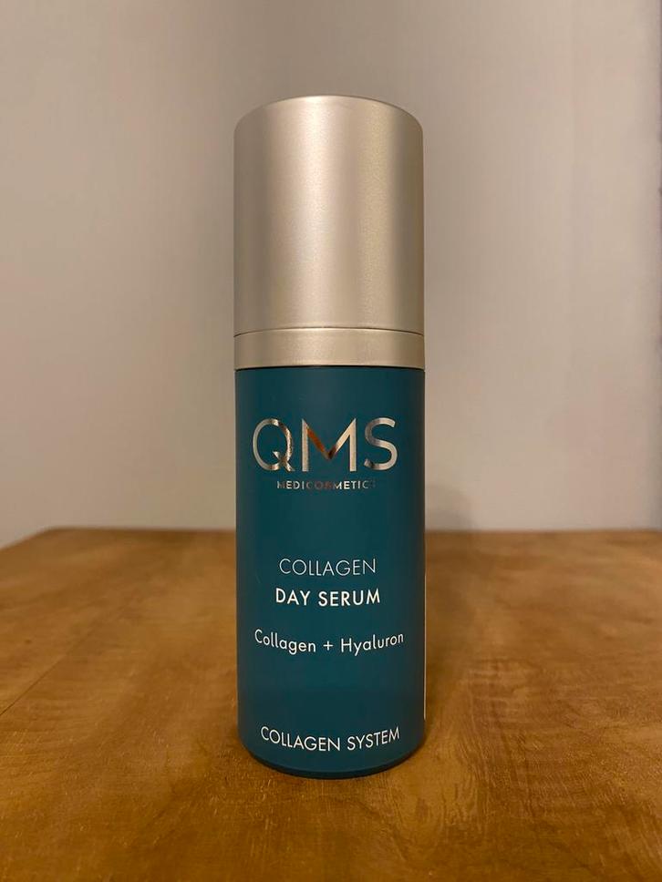 QMS Collagen Day Serum — 30 ml tester, Sieraden, Tassen en Uiterlijk, Uiterlijk | Gezichtsverzorging, Zo goed als nieuw, Gehele gezicht