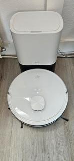 Nette Medion robotstofzuiger met zelfleegstation, Stofzak, Ophalen of Verzenden, Zo goed als nieuw, Robotstofzuiger