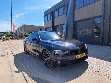 BMW 4-Serie Gran Coupé M-Sport Saphirschwarz beschikbaar voor biedingen