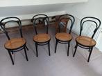 Thonet stoelen, set v 4, Ophalen of Verzenden, Zo goed als nieuw