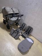 Bugaboo donkey 3 twin mineral taupe, Kinderen en Baby's, Kinderwagens en Combinaties, Verstelbare duwstang, Bugaboo, Ophalen of Verzenden