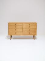 Børge Mogensen dubbele ladekast eiken Deens 1960s, Huis en Inrichting, Kasten | Ladekasten, Ophalen, 100 tot 150 cm, -, Eikenhout