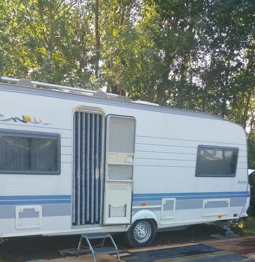 Hobby excellent 540 bwj 2001, Caravans en Kamperen, Caravans, Particulier, tot en met 4, Rondzit, Hobby, Fietsenrek, Ophalen of Verzenden
