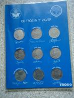 De Tros in t zilver ( munten, Ophalen of Verzenden, Zo goed als nieuw, Overige typen