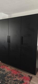 Koelkast met Diepvries en Kast - Zwart, Witgoed en Apparatuur, Koelkasten en IJskasten, Gebruikt, 200 liter of meer, 60 cm of meer
