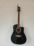 Richwood RD-10CBK EQ Westerngitaar, Ophalen of Verzenden, Gebruikt, Western- of Steelstringgitaar, Met (piezo-)element