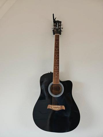 Richwood RD-10CBK EQ Westerngitaar beschikbaar voor biedingen