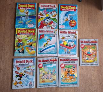 10 x Donald Duck vakantieboek beschikbaar voor biedingen