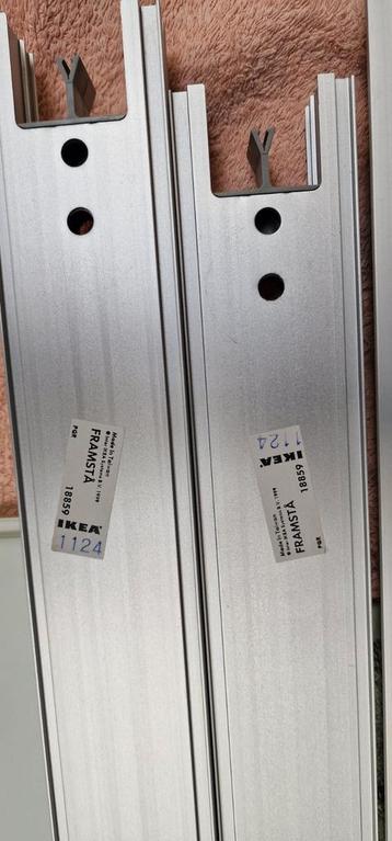 Ikea Besta Framstä TV Meubel achterwand glas en platen 240 - afbeelding 9