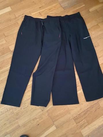 2x sportbroek maat XXL zwart € 5,- per stuk beschikbaar voor biedingen