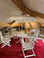 Hartman tuinset, Tuin en Terras, Tuinstoelen, Ophalen, Zo goed als nieuw, Kunststof