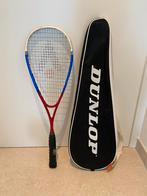 Dunlop squashracket met hoes, Sport en Fitness, Squash, Gebruikt, Ophalen of Verzenden, Met hoes