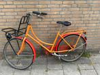 Meisjesfiets te koop – oranje/rood, Onbekend, Ophalen of Verzenden, Handrem, 53 tot 56 cm