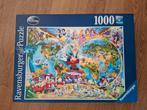Disney Ravensburger Puzzel 1000 stukjes, Ophalen, 500 t/m 1500 stukjes, Zo goed als nieuw, Legpuzzel