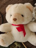 Schattige Knuffelbeer met Rode Strik, Ophalen of Verzenden, Zo goed als nieuw, Beer