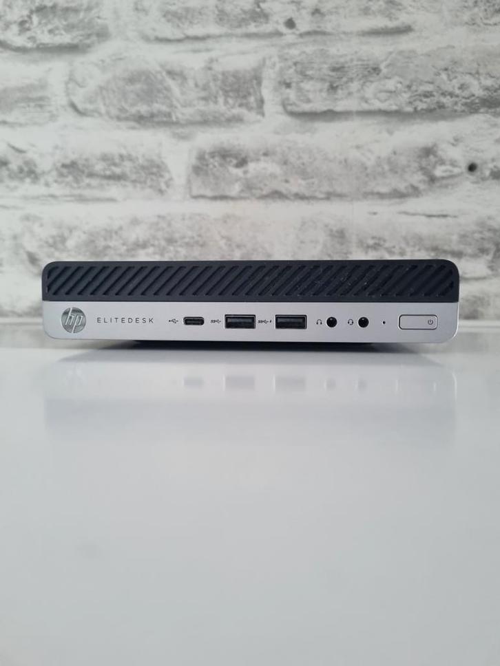 HP EliteDesk 800 i5 - 9500 (6 cores, 9e generatie), Computers en Software, Desktop Pc's, Zo goed als nieuw, SSD, Ophalen of Verzenden