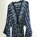 Ibiza boho jurk blauw, Kleding | Dames, Grote Maten, Ophalen of Verzenden, Zo goed als nieuw, Blauw, Jurk