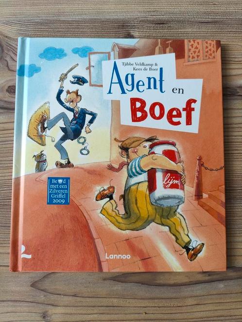 Tjibbe Veldkamp - Agent en Boef, Boeken, Prentenboeken en Plaatjesalbums, Zo goed als nieuw, Ophalen of Verzenden