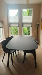 IKEA Vedbo eettafel (240x105) + 6 Odger stoelen, Ophalen, Gebruikt, Rechthoekig, 50 tot 100 cm